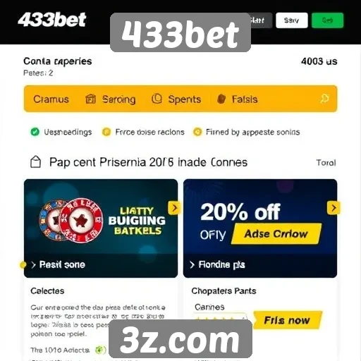 Análise das ofertas de jogos no site 433bet
