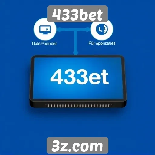 Interface e usabilidade do site 433bet