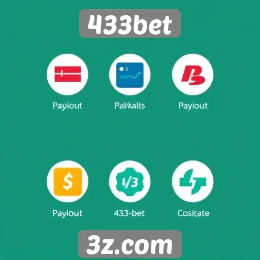Comparação de métodos de pagamento no 433bet